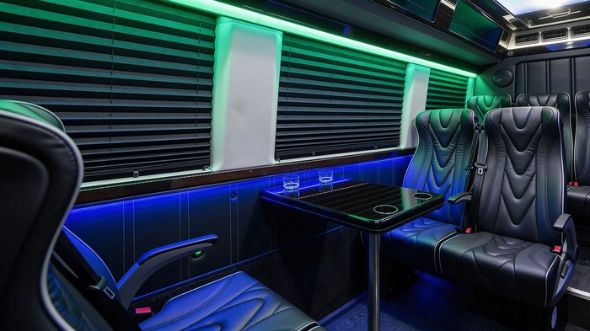 18 passenger sprinter van interior san francisco