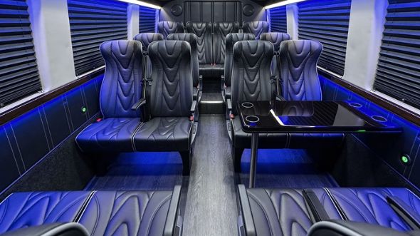 20 passenger sprinter van interior san leandro