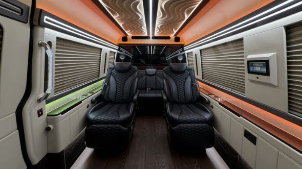 8 passenger sprinter van interior daly city