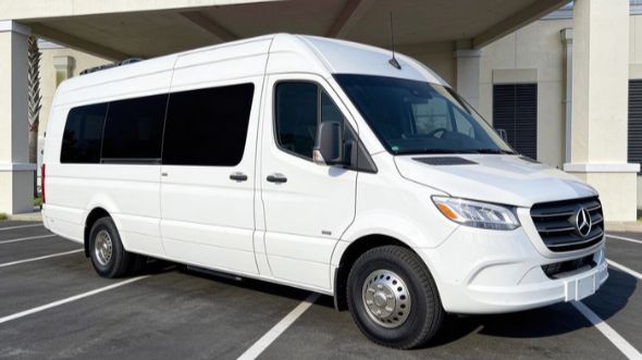 berkeley wedding sprinter van rental