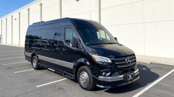 concord wedding sprinter van rental