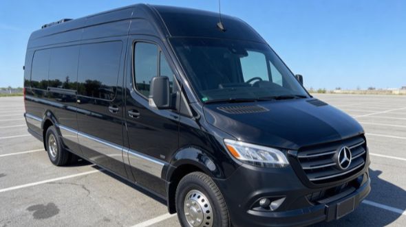 hayward wedding sprinter van rental
