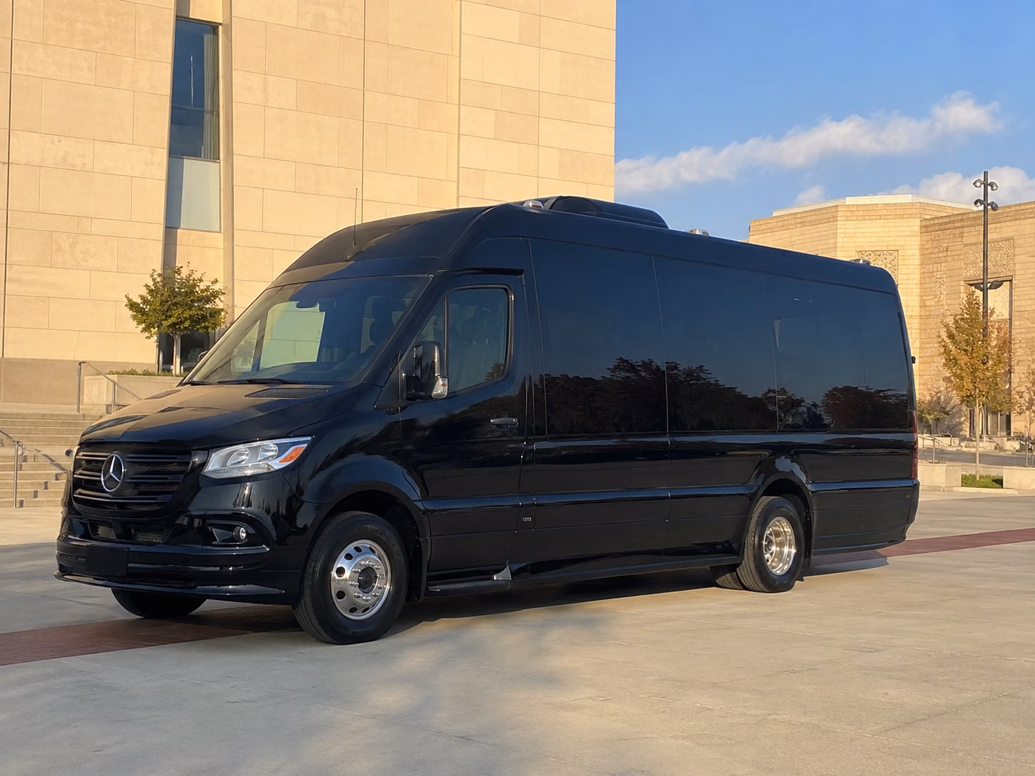 oakland 18 passenger sprinter van
