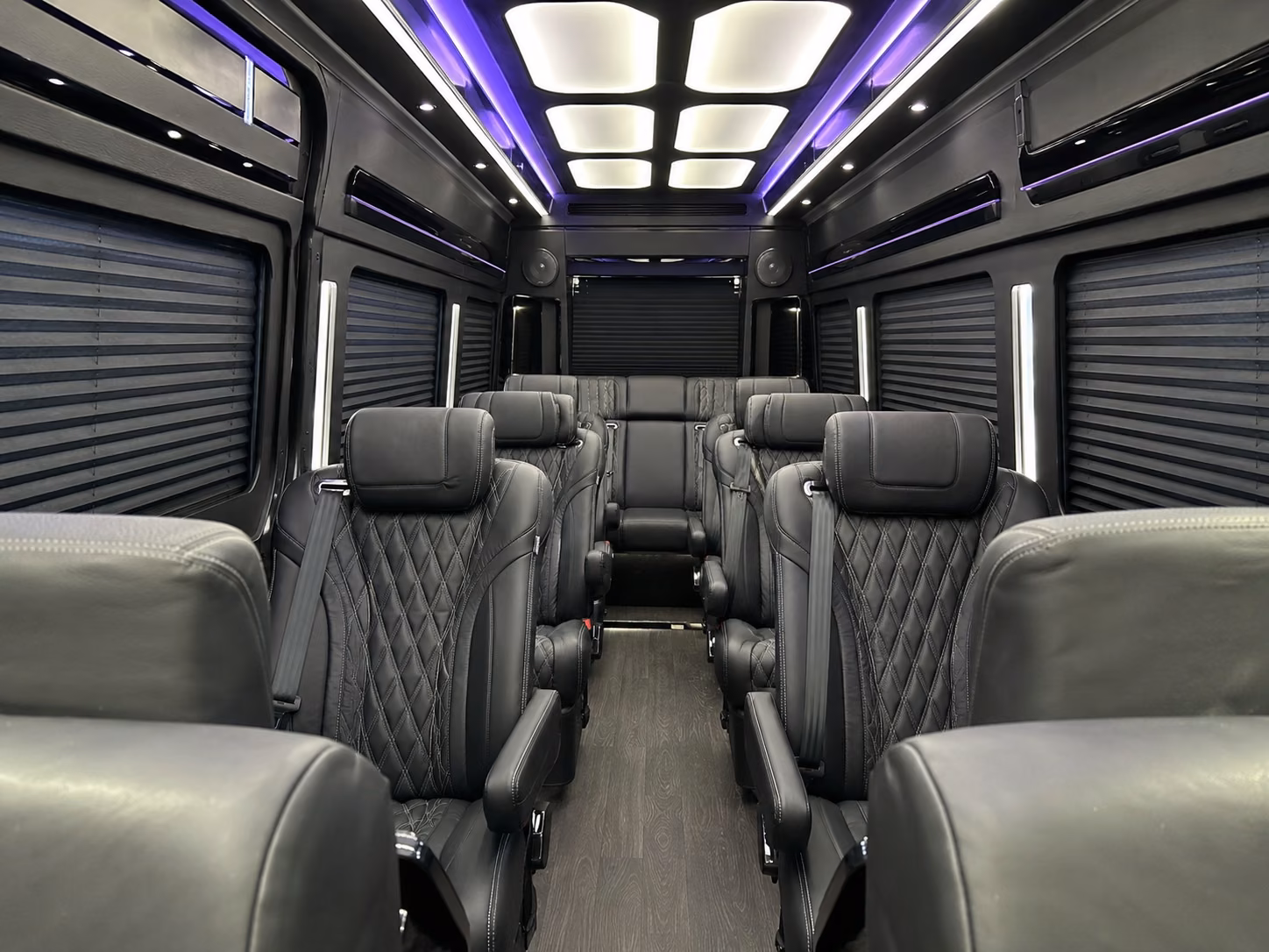 oakland 8 passenger sprinter van interior