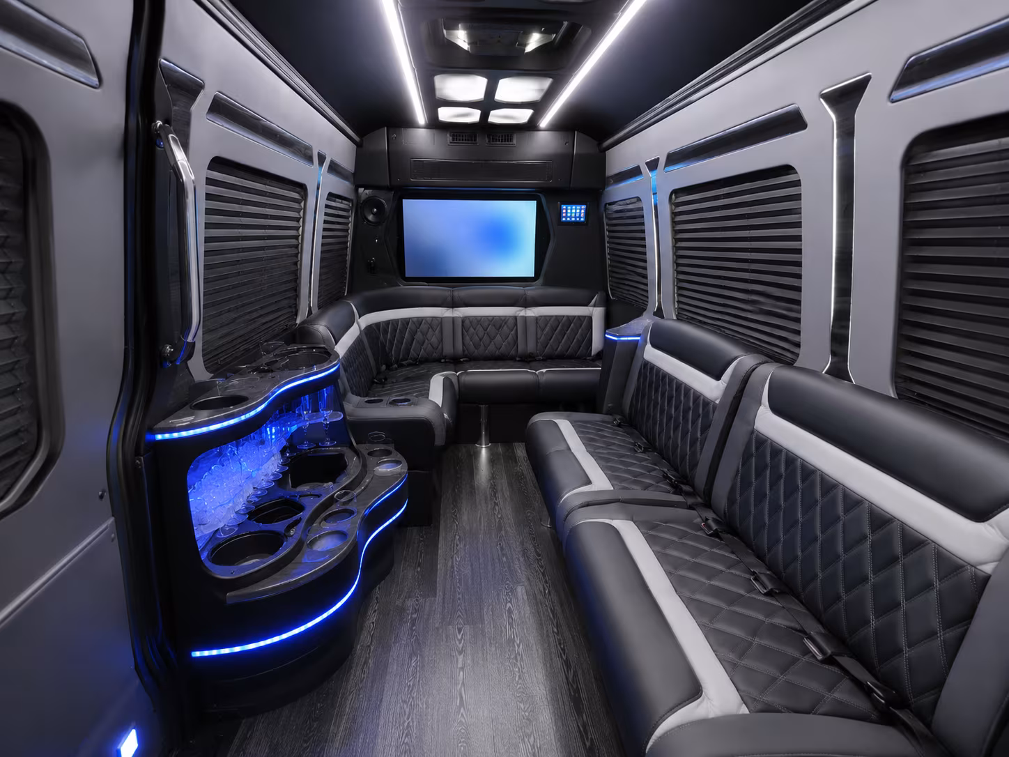 oakland sprinter limousine inside