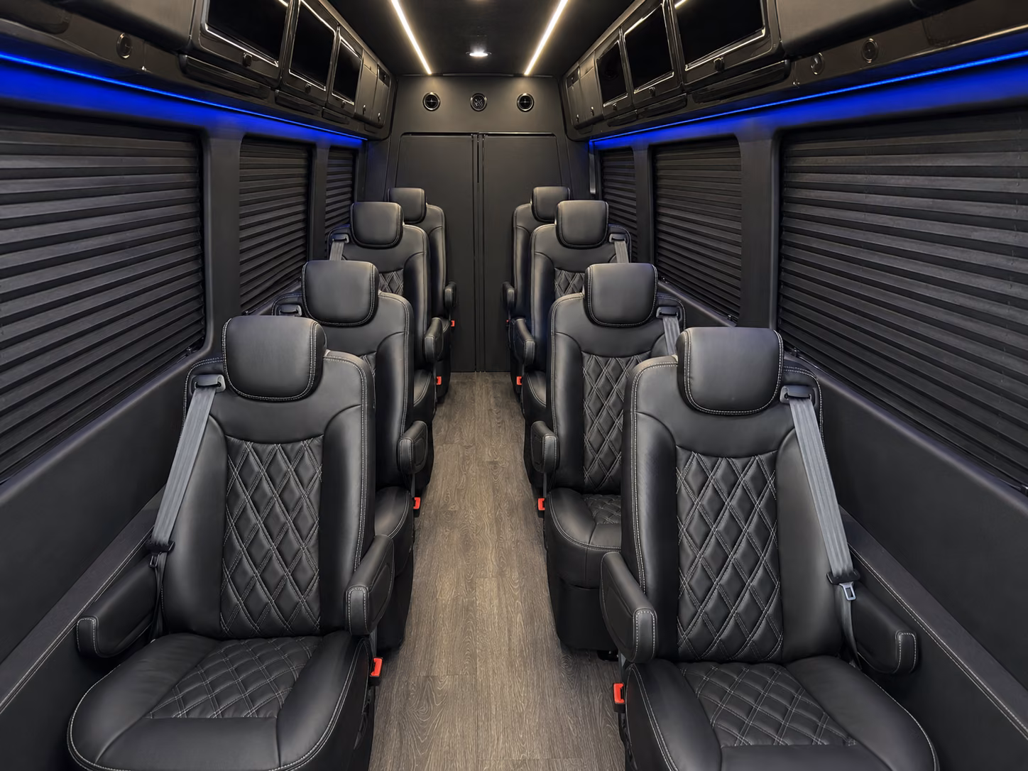 parent coordinated oakland prom sprinter van bookings with a set pickup and return time